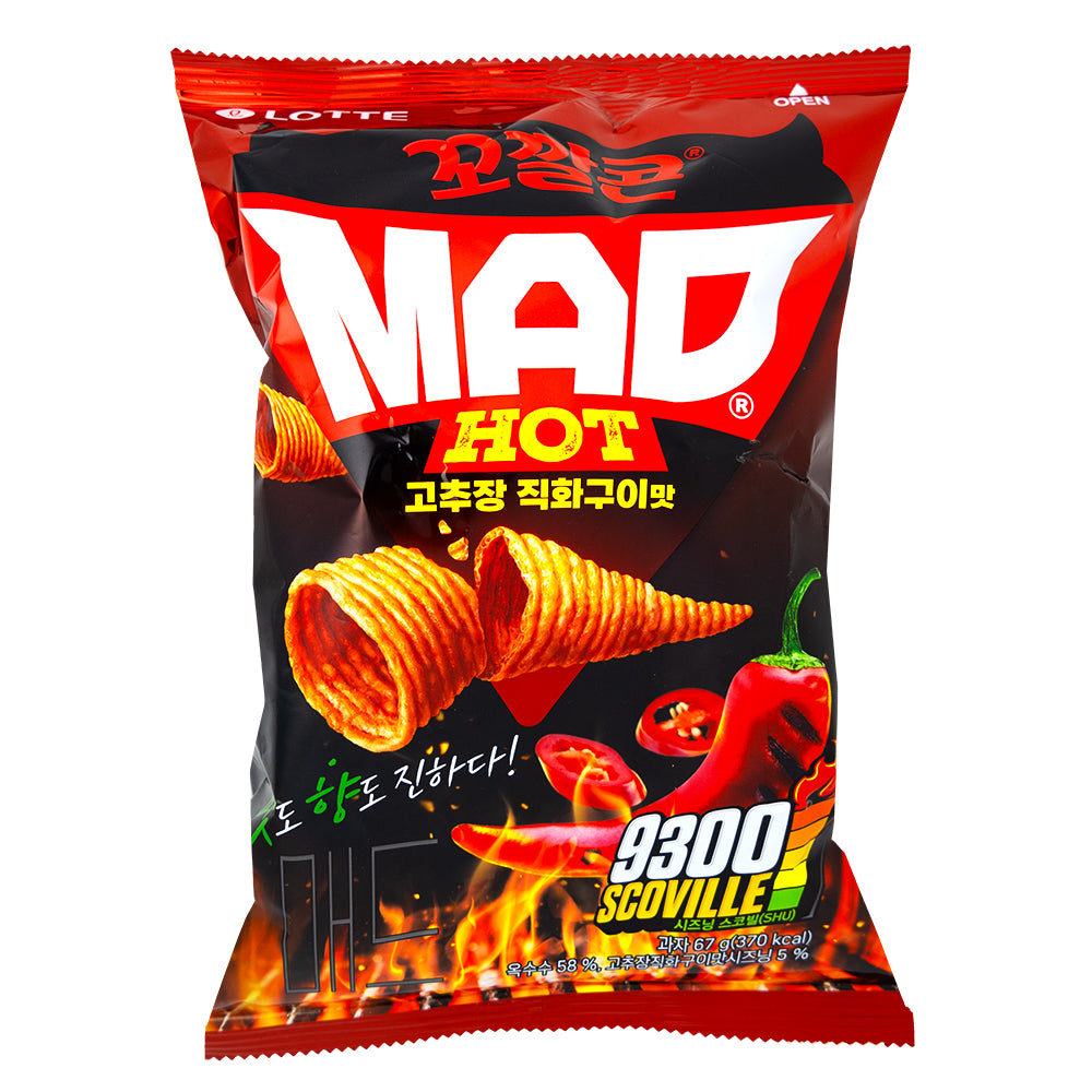 Lotte Mad Hot Chilli (Korea) 67g - 16 Pack