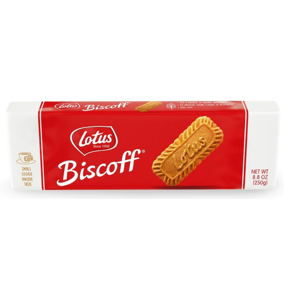 Lotus Biscoff Cookies 250g - 10 Pack