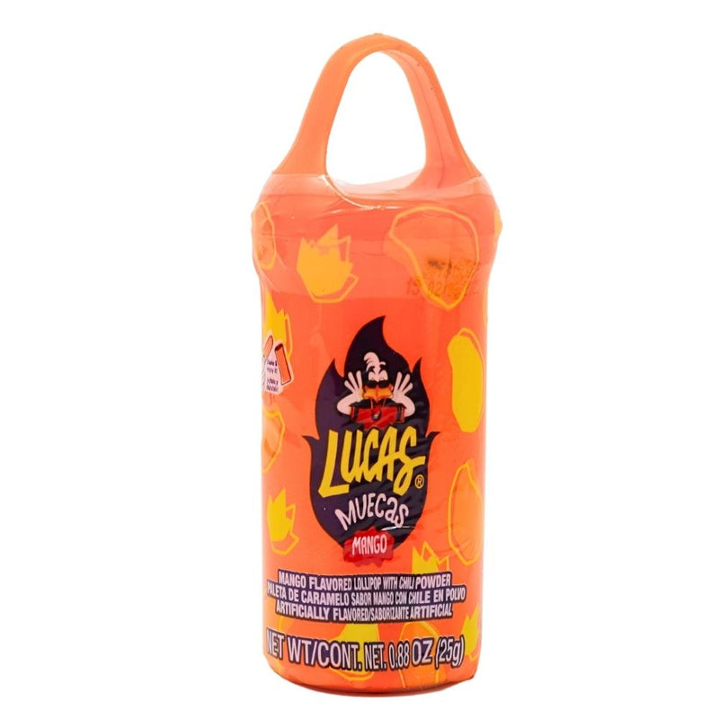 Lucas Muecas Lollipop Dipper Mango 10ct (Mexico) - 1 Box