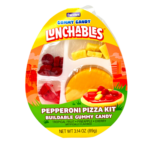 Lunchables Pizza Kit Egg Shape Tray 3.1oz - 10 Pack