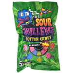 Lupy Lups Sour Challenge Cotton Candy 5oz - 14 Pack