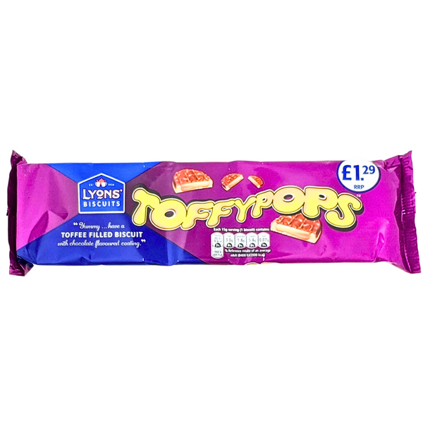 Lyon's Toffypops 120g (UK) - 12 Pack