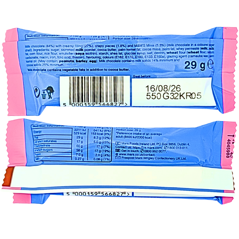 M&M's Crispy Bunny 29g (UK) - 32 Pack