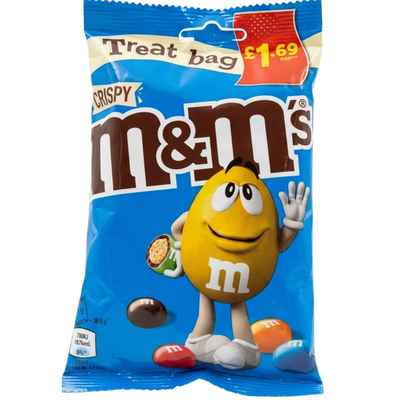 M&M's Crispy 77g (UK) - 16 Pack