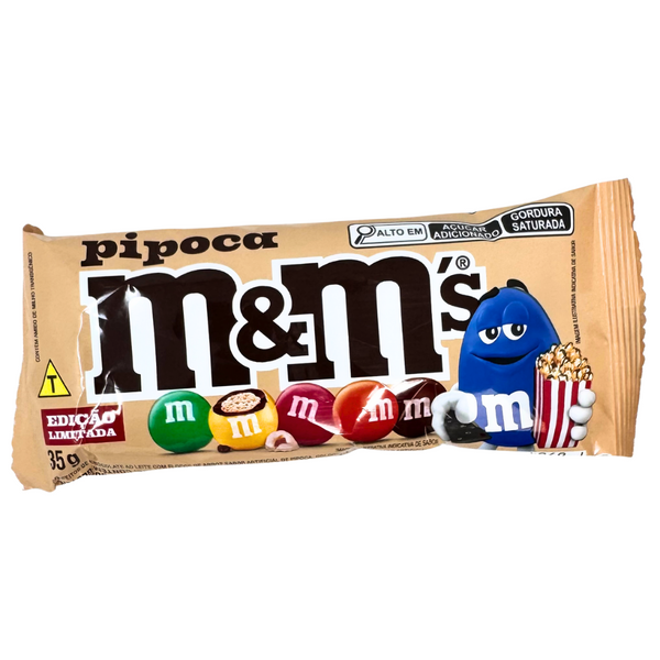 M&M's Pipoca - Popcorn 35g (Brazil) - 18 Pack