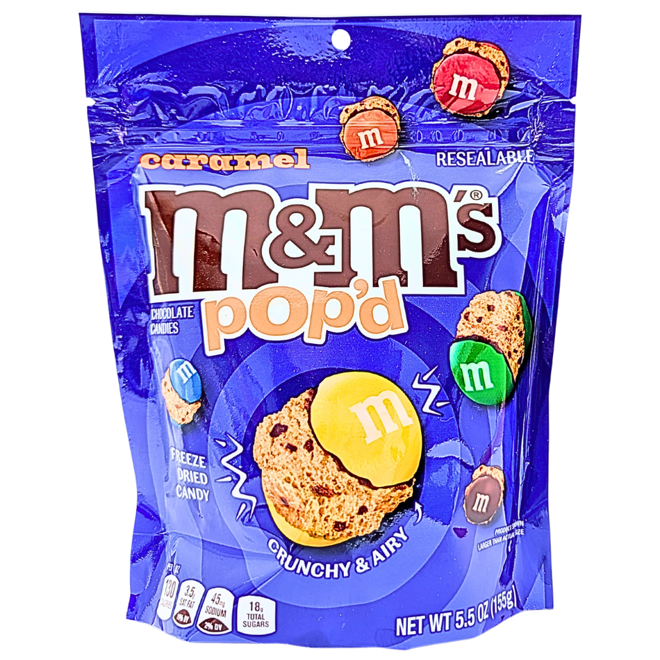 M&M's Pop'd 5.5oz - 8 Pack