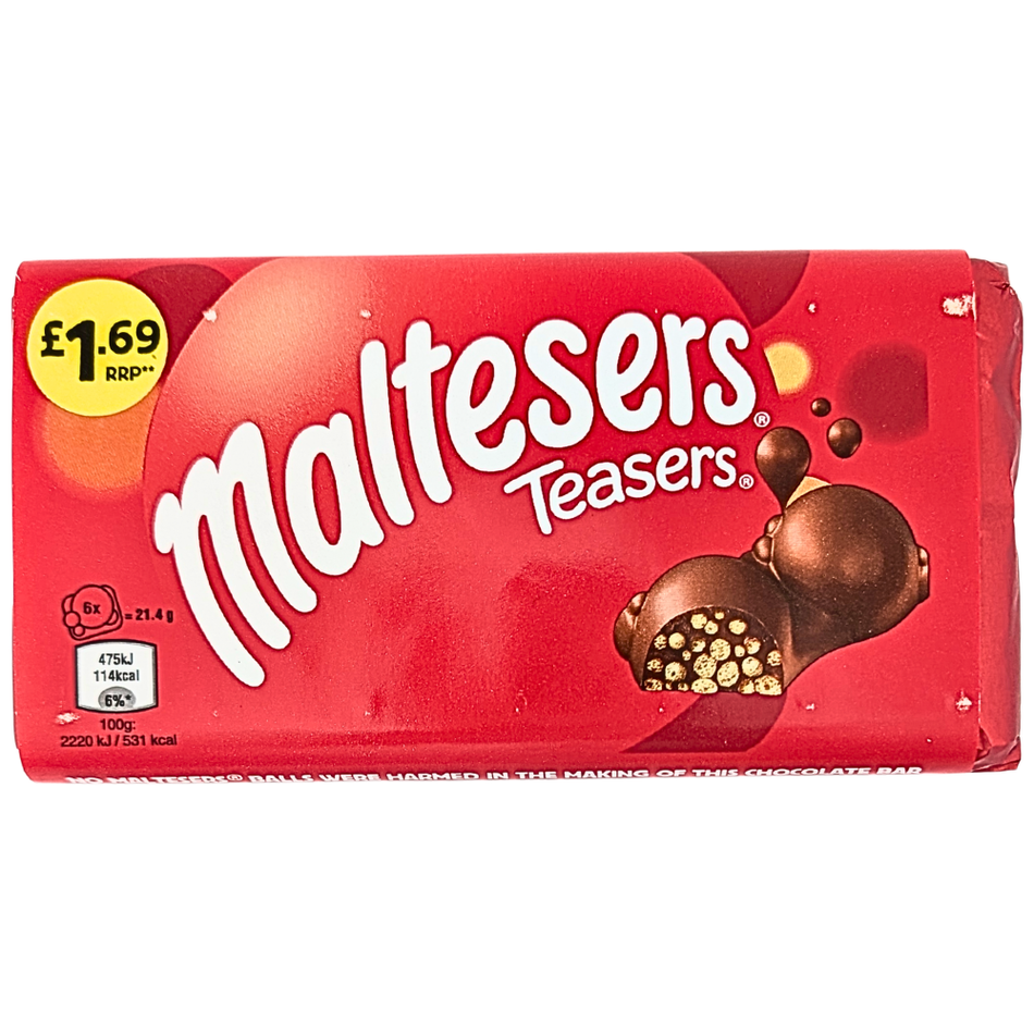 Maltesers Teasers Block 100g (UK) - 23 Bars