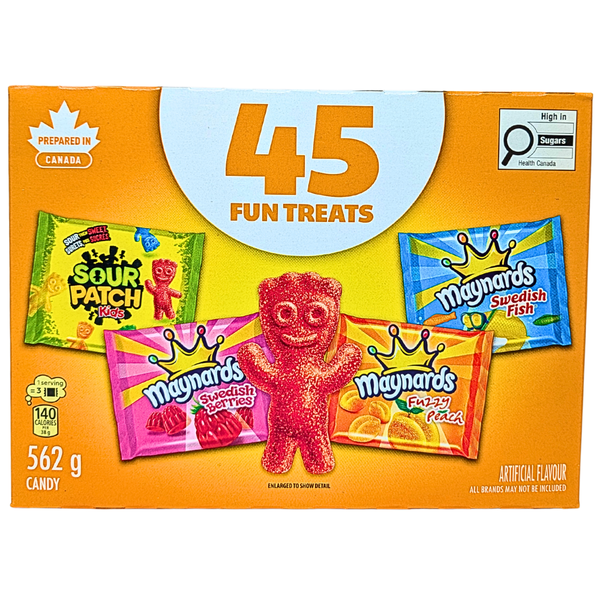 Maynards Assorted Fun Treats 45ct - 1 Box