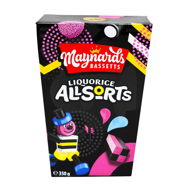 Maynards Bassetts Liquorice Allsorts Gift Box 350g - 6 Pack