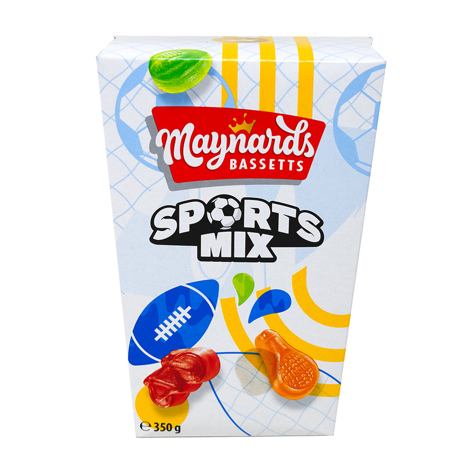 Maynards Bassetts Sports Mix Gift Box 350g - 6 Pack