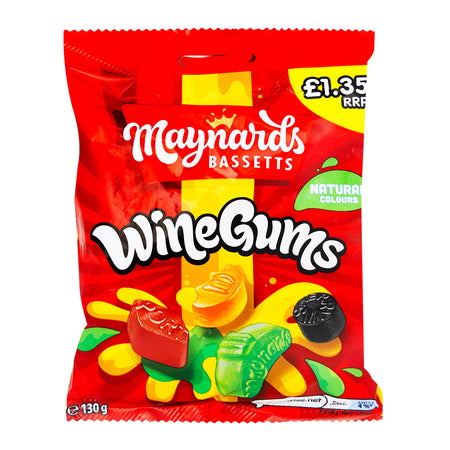 Maynards Bassetts Wine Gums (UK) - 10 Pack