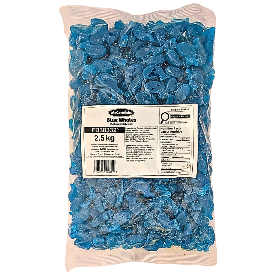 McCormicks Blue Whales  2.5 kg - 1 Bag