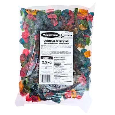 McCormicks Christmas Gummy Mix 2.5kg - 1 Bag