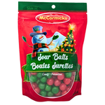 McCormick's Christmas Sour Balls 300g - 12 Pack