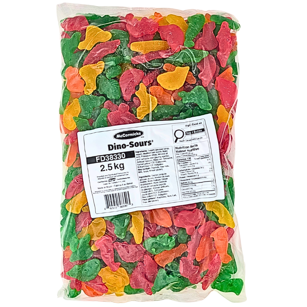 McCormicks Dino Sours  2.5 kg - 1 Bag