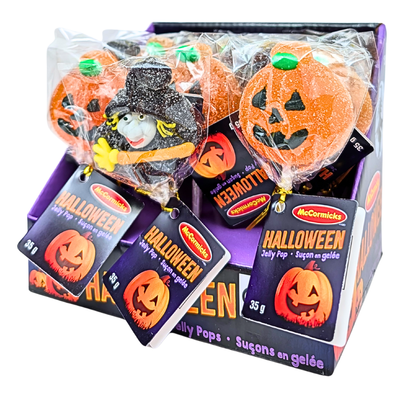 McCormicks Halloween Jelly Pops 35g - 15 Pack