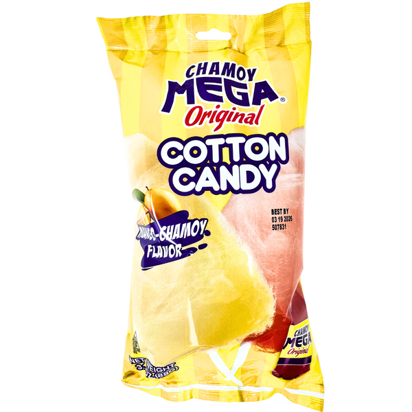 Mega Chamoy Cotton Candy 3.1oz - 12 Pack