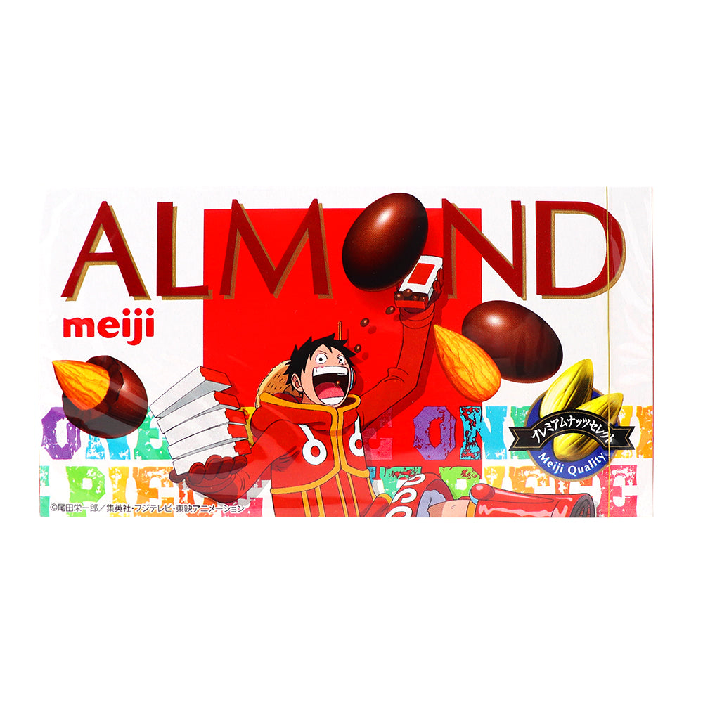 Meiji One Piece Almond Chocolate (Japan) 79g - 10 Pack