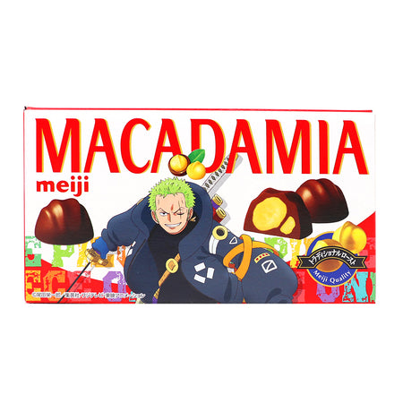 Meiji One Piece Macadamia Chocolate (Japan) 64g - 10 Pack