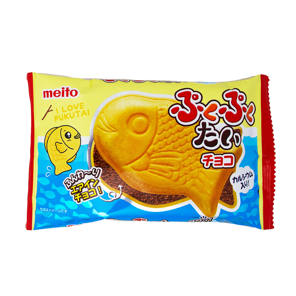 Meito Puku Puku Tai Chocolate Cookie (Japan) 20g - 10 Pack