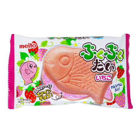 Meito Puku Puku Tai Strawberry Cookie (Japan) 20g - 10 Pack