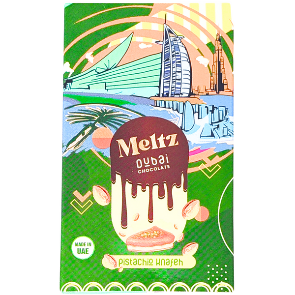 Meltz Dubai Chocolate Pistachio Knafeh 75g - 12 Bar