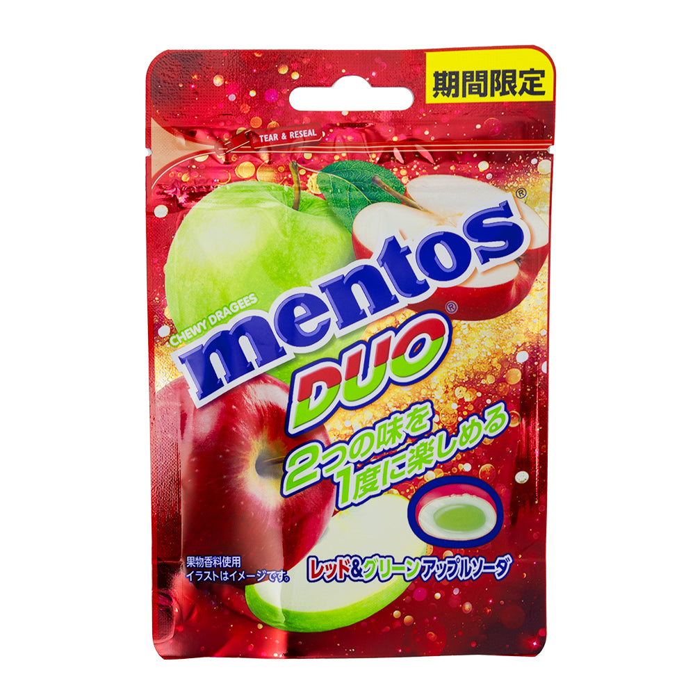 Mentos Duo Apple Soda Candy (Japan) 45g - 10 Pack