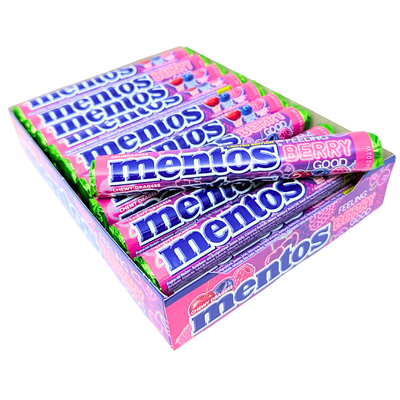 Mentos Feeling Berry Good Roll 37.5g - 20 Rolls
