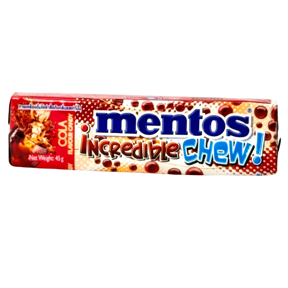 Mentos Incredible Chew Cola 45g (Thailand) - 20 Pack
