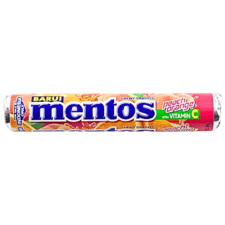 Mentos Peach Orange - 29g