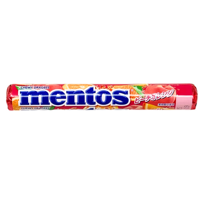 Mentos Peach Orange 37g (Japan) - 12 pack