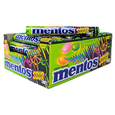 Mentos Sour Tones Roll 37.5g - 40 Rolls