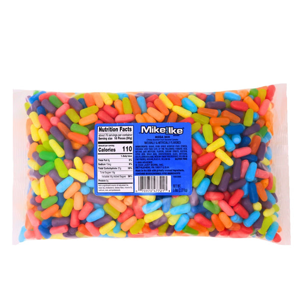 Mike and Ike Mega Mik Bulk - 5lb-1 Pack
