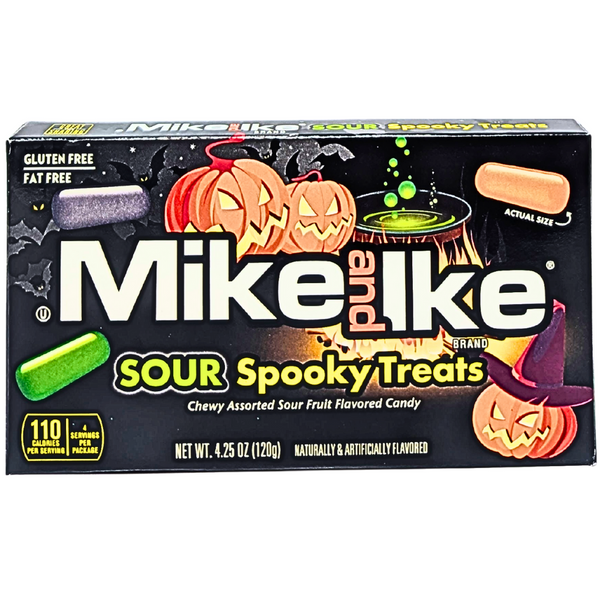 Mike and Ike Sour Spooky Treats - 4.25oz - 12 Pack