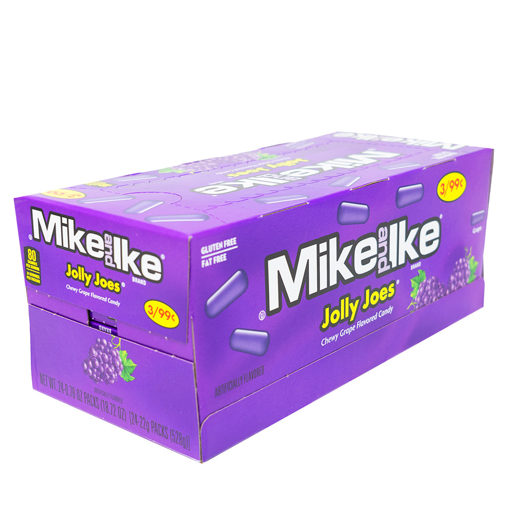 Mike and Ike Jolly Joes - 24 Pieces - 16 Pack