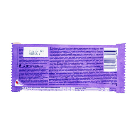 Milka Oreo Strawberry Sandwich 92g - 16 Pack  Nutrition Facts Ingredients
