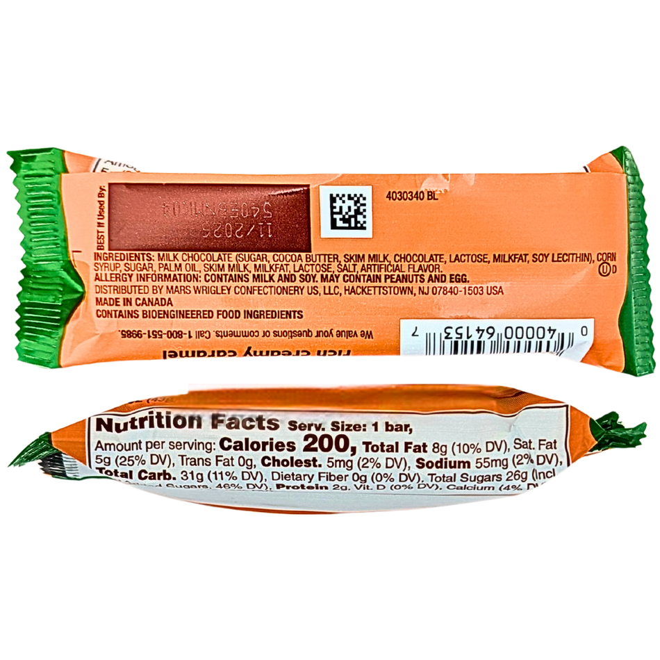 Milky Way All Caramel 1.55oz - 24 Pack