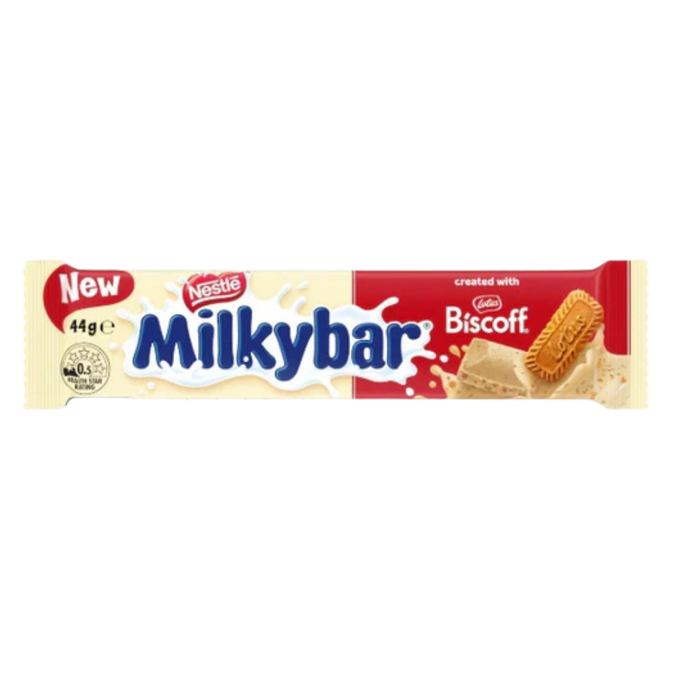 Milkybar Chocolate Biscoff (Aus) 44g - 36 Pack