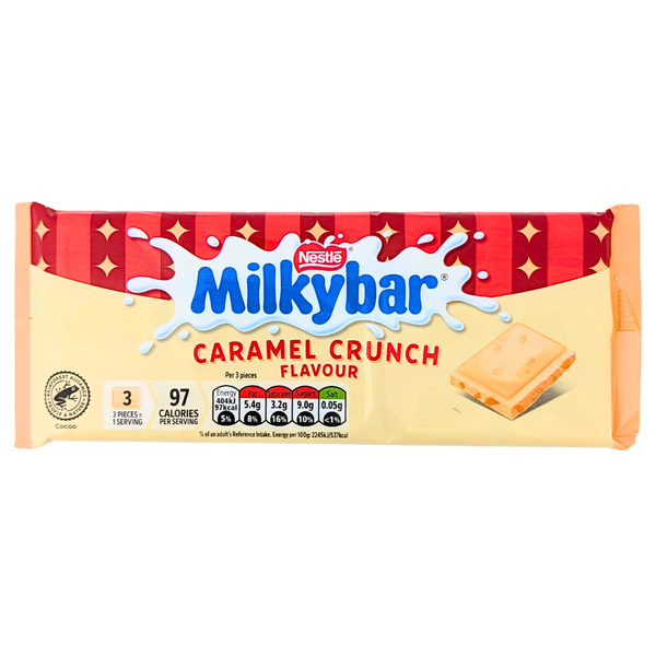 Milkybar Caramel Crunch 90g (UK) - 20 Bar