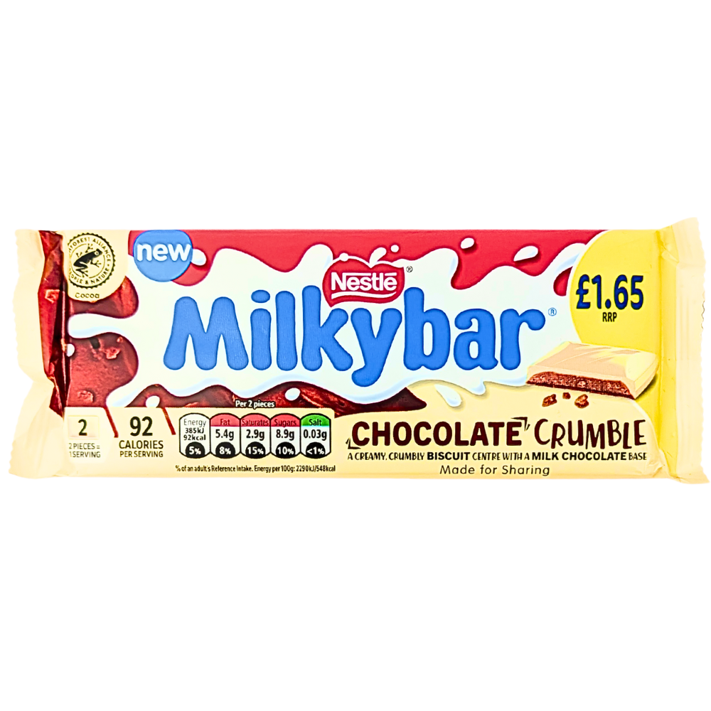 Milkybar Chocolate Crumble 84g (UK) - 25 Pack