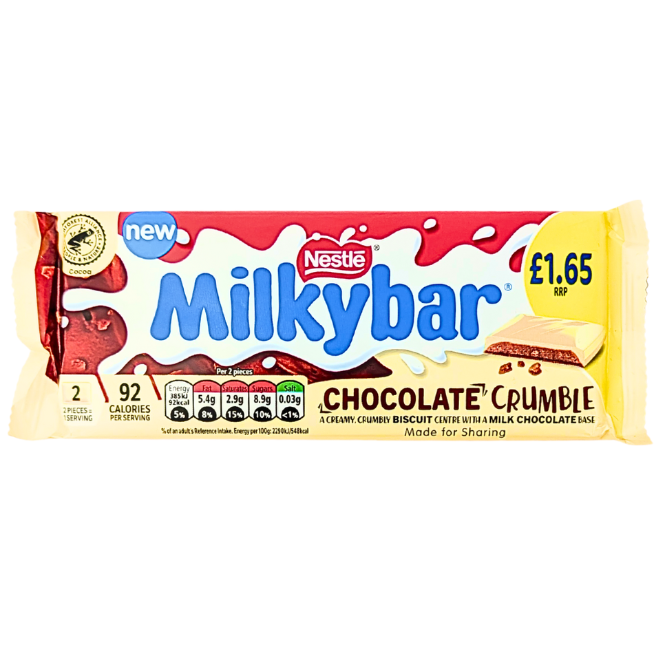 Milkybar Chocolate Crumble 84g (UK) - 25 Pack