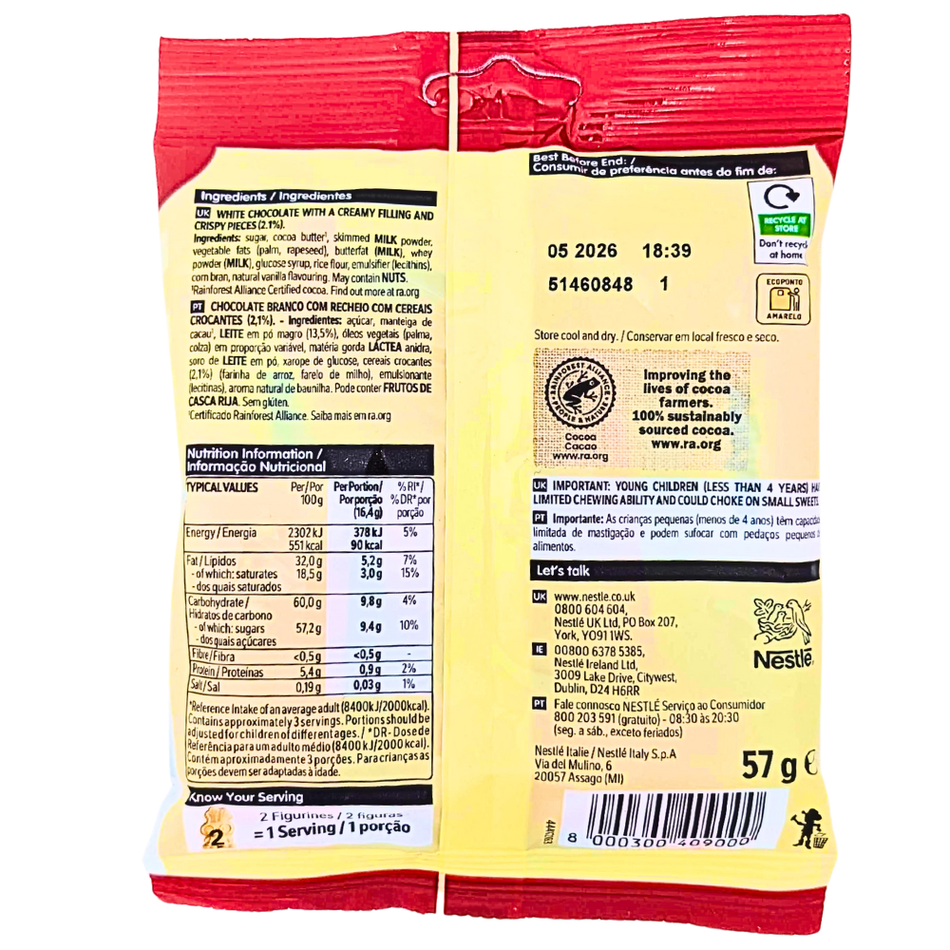 Milkybar Festive Friends 57g (UK) - 15 Pack