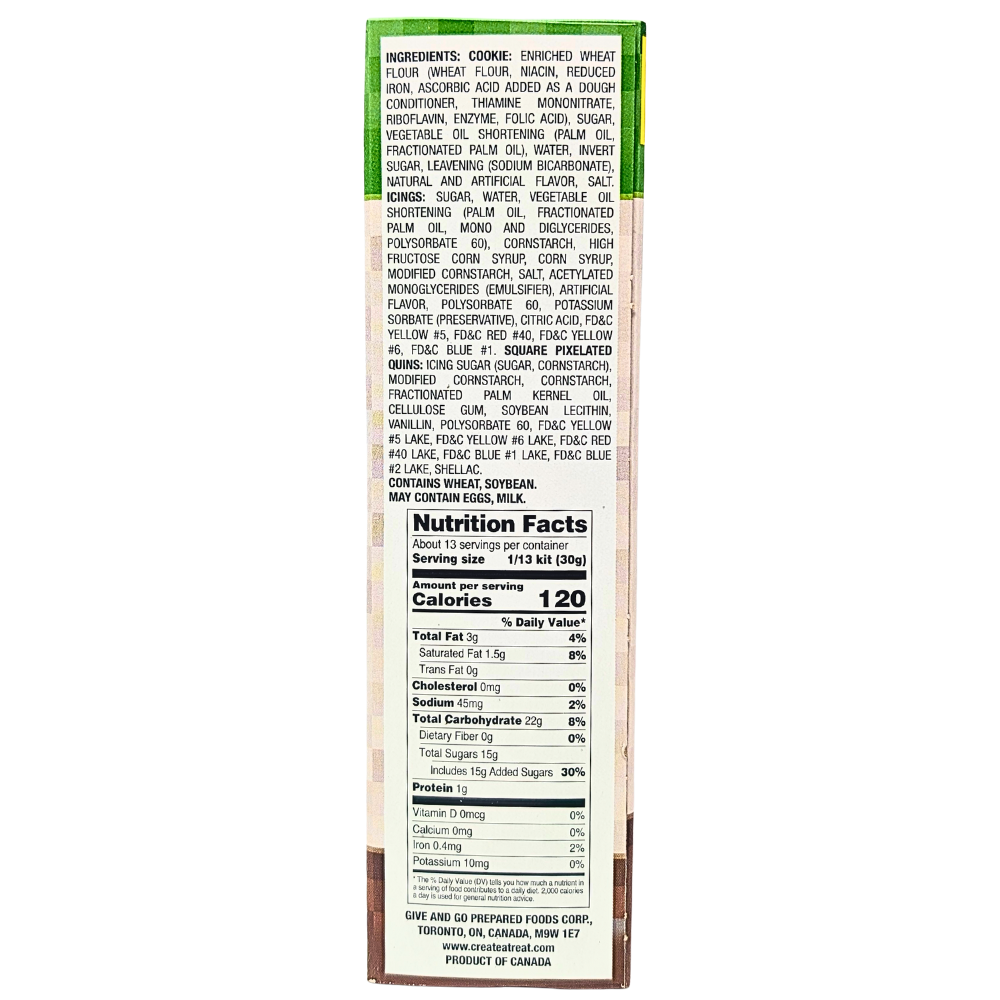 Minecraft Choose Your Own Adventure Cookie Kit 13.9oz - 1 Pack