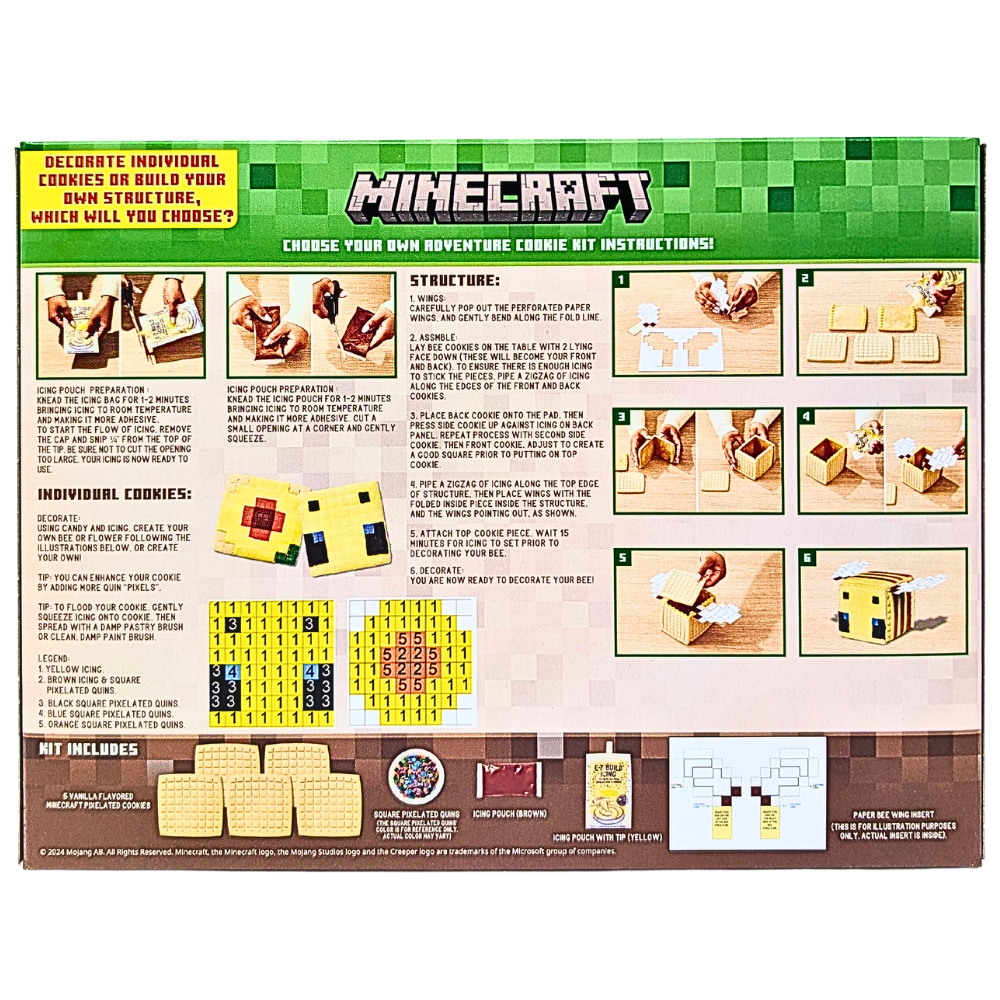 Minecraft Choose Your Own Adventure Cookie Kit 13.9oz - 1 Pack
