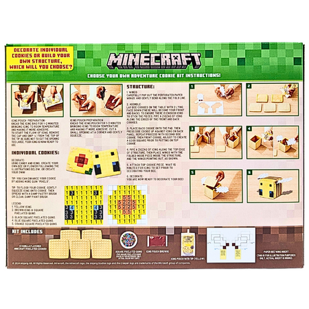 Minecraft Choose Your Own Adventure Cookie Kit 13.9oz - 1 Pack