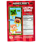 Minecraft Lollipop Rings 60g - 12 Pack