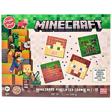 Minecraft Pixilated Cookie Kit 12.3oz - 1 Pack