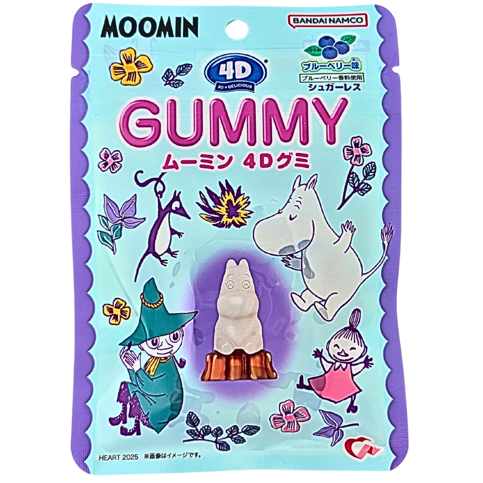 Moomin 4D Gummy 38g (Japan) - 10 Pack