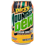 Mountain Dew Dirty Cream Soda Dew Zero Sugar 355mL - 12 Pack
