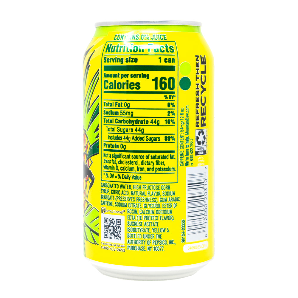 Mountain Dew Maui Burst - 355mL - 12 Pack | IWholesaleCandy.ca